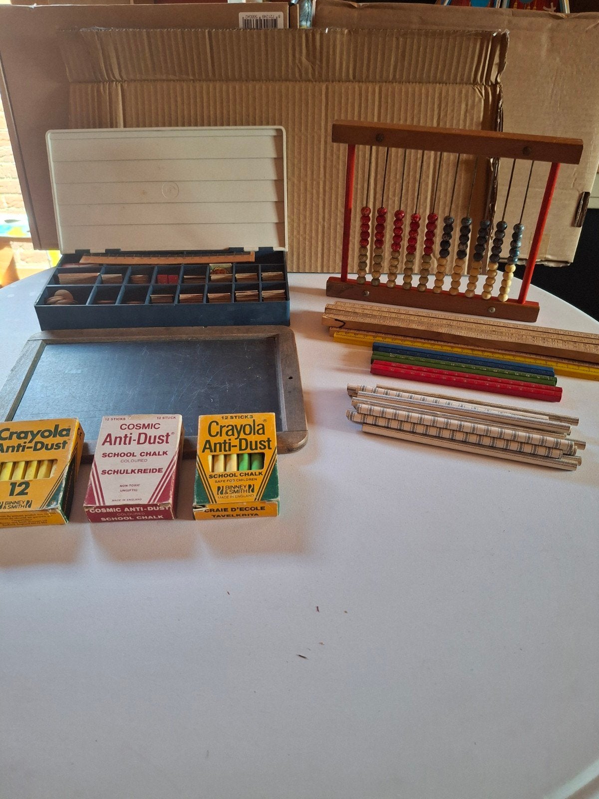 oud school materiaal, Ophalen of Verzenden