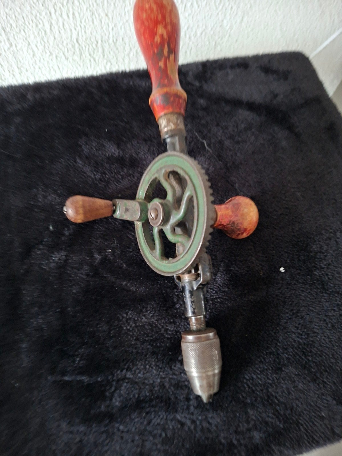 Antieke handboor - Vintage gereedschap Millers Falls, Antiek en Kunst, Ophalen of Verzenden