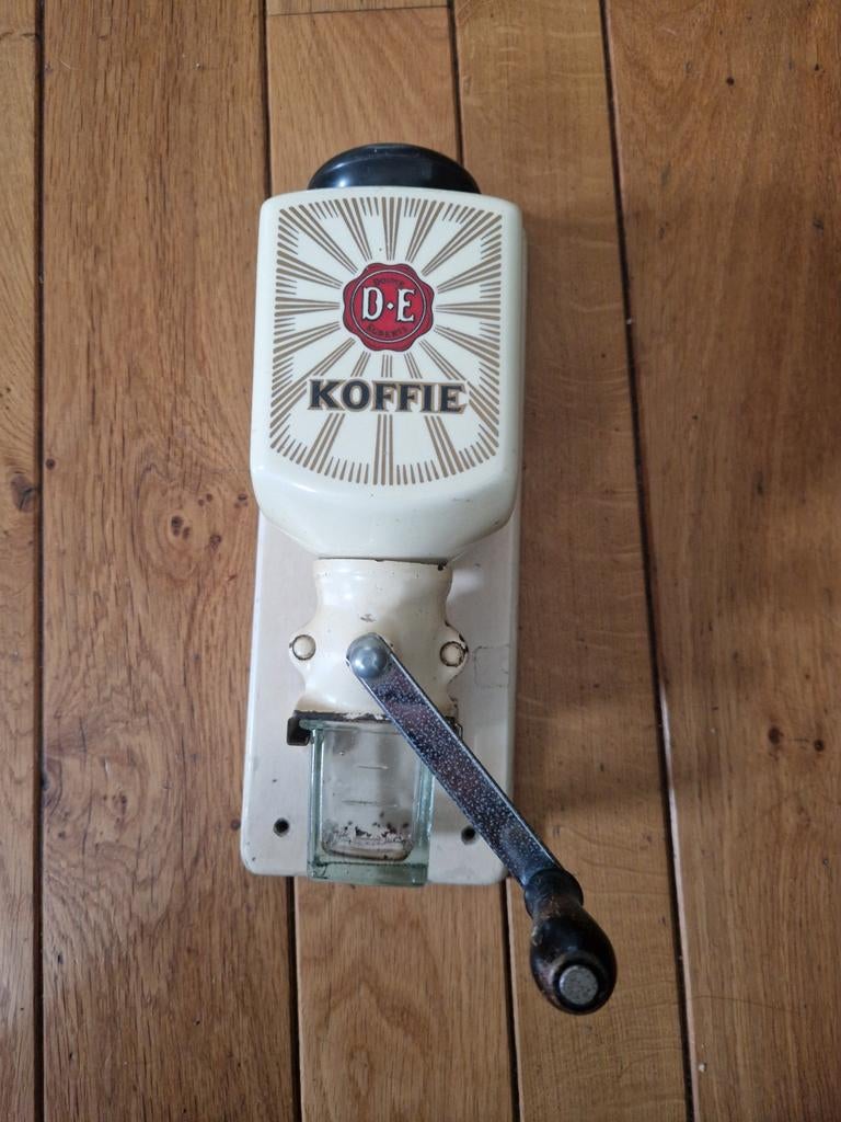 Vintage DE Koffiemolen - Gebruikt, Vaste Prijs, Antiek en Kunst, Ophalen of Verzenden