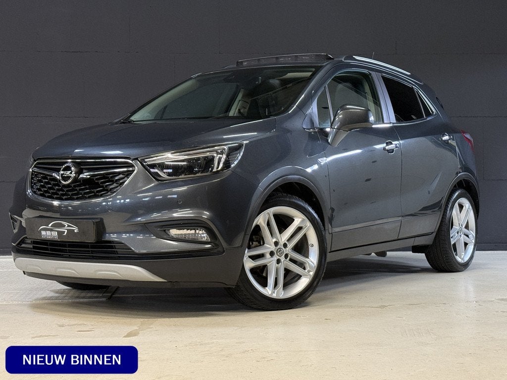 Opel Mokka X 1.4 Turbo Innovation | Schuifdak | Leder | Wint, 15 km/l, Gebruikt, Leder, 1364 cc