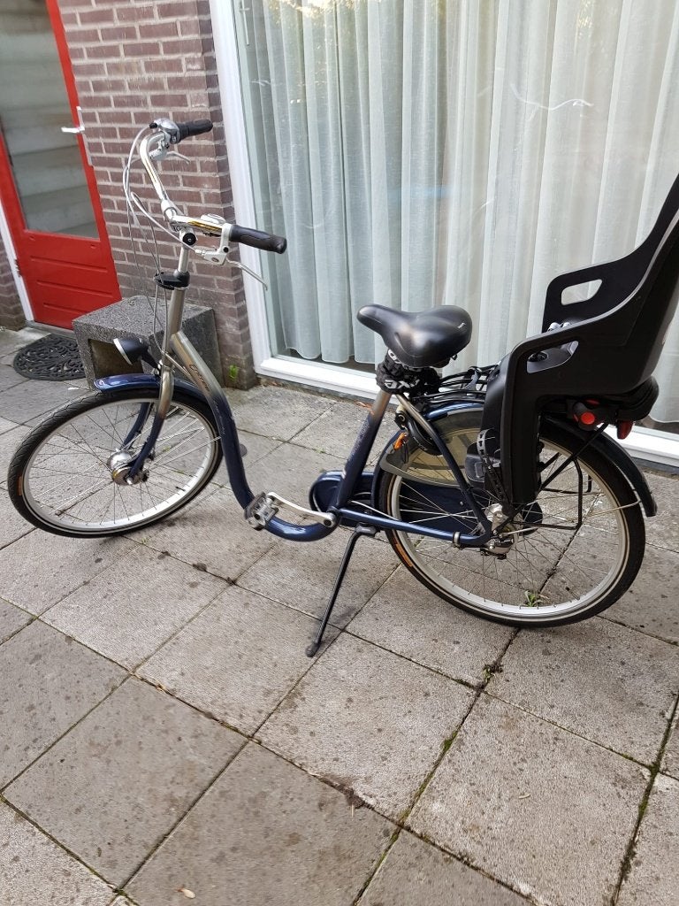 Oerdegelijke Spartafiets met lage instap, Ophalen, Sparta, Gebruikt, Staal