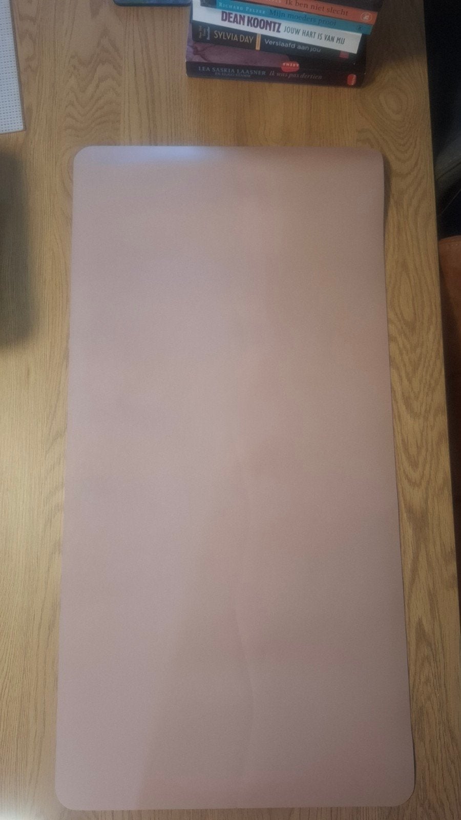 Roze bureau onderlegger, Ophalen of Verzenden, Gebruikt, Roze