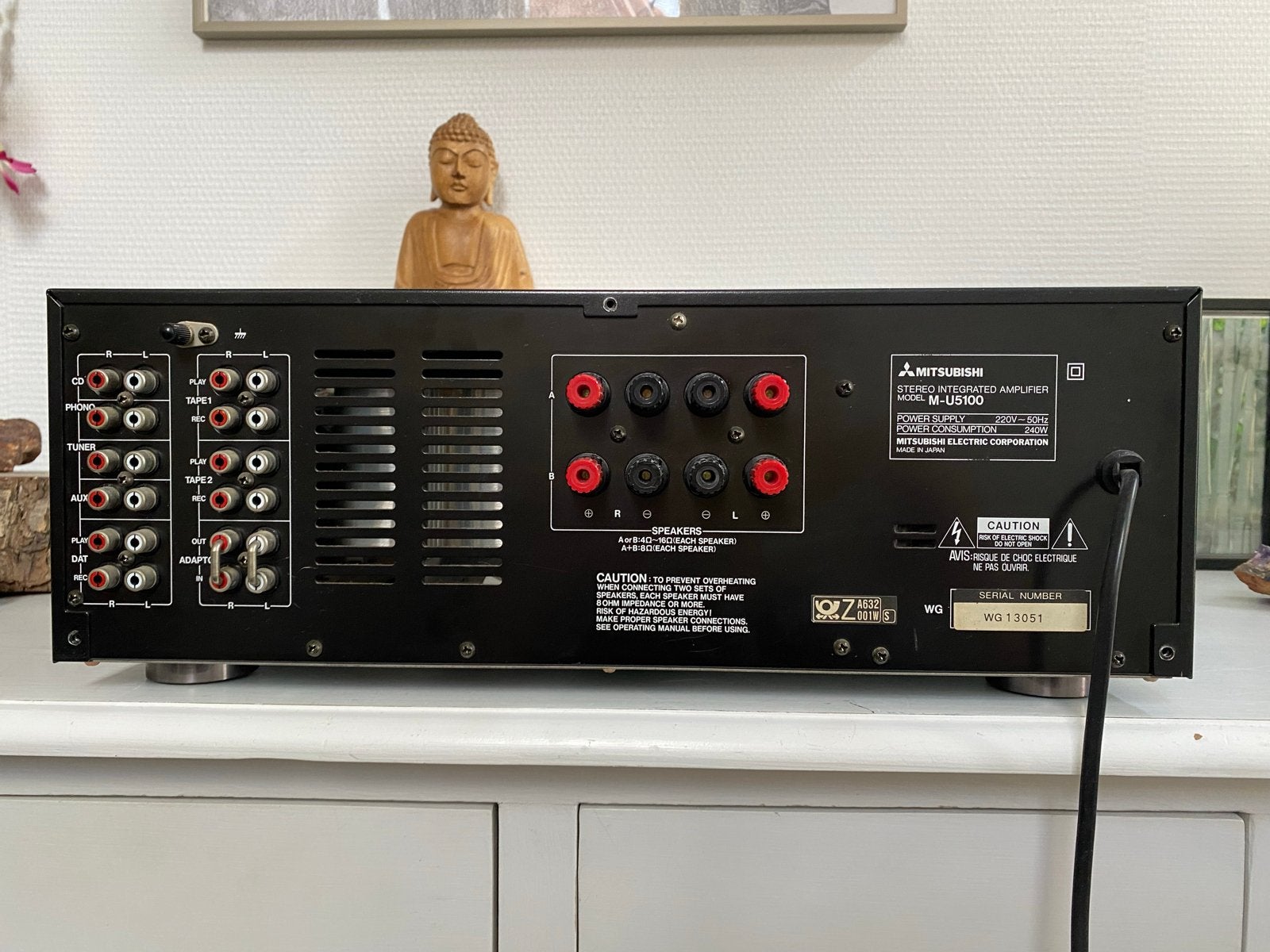 Foto 3 van Mitsubishi M-U5100 Stereo Geïntegreerde Versterker