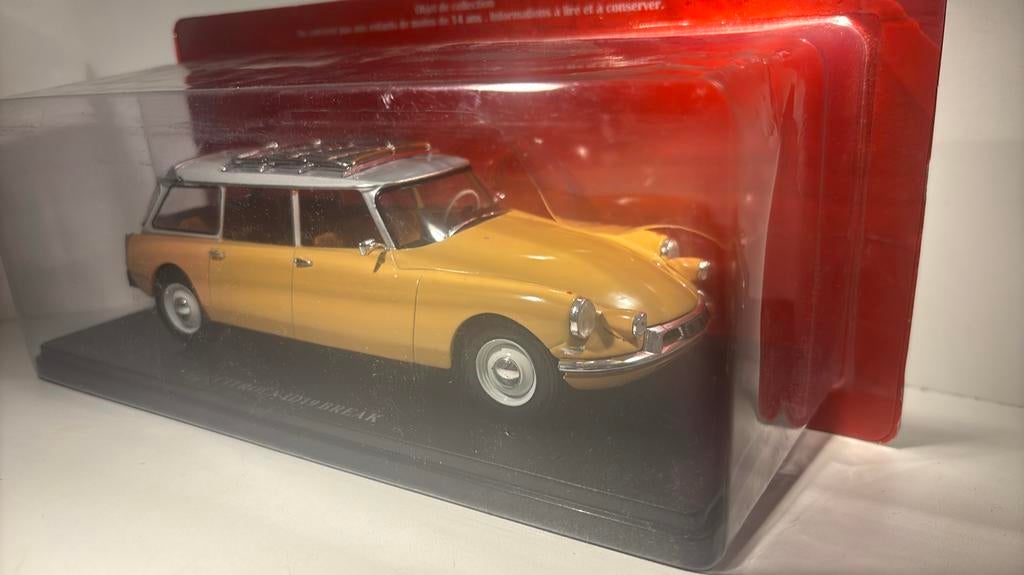 Citroen id19 break hachette 1.24, Hobby en Vrije tijd, Modelauto's | 1:24, Overige merken, Ophalen of Verzenden, A, A