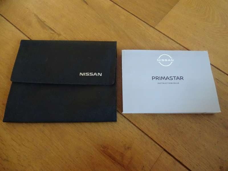 Nissan Primastar 2022-2026 Boordmap Handleiding Nederlands, Verzenden
