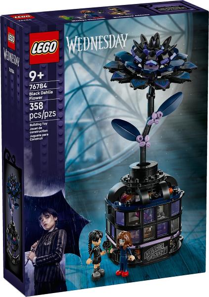 Lego Wednesday set 76784 Zwarte dahlia, Ophalen of Verzenden, Nieuw, Complete set, Lego