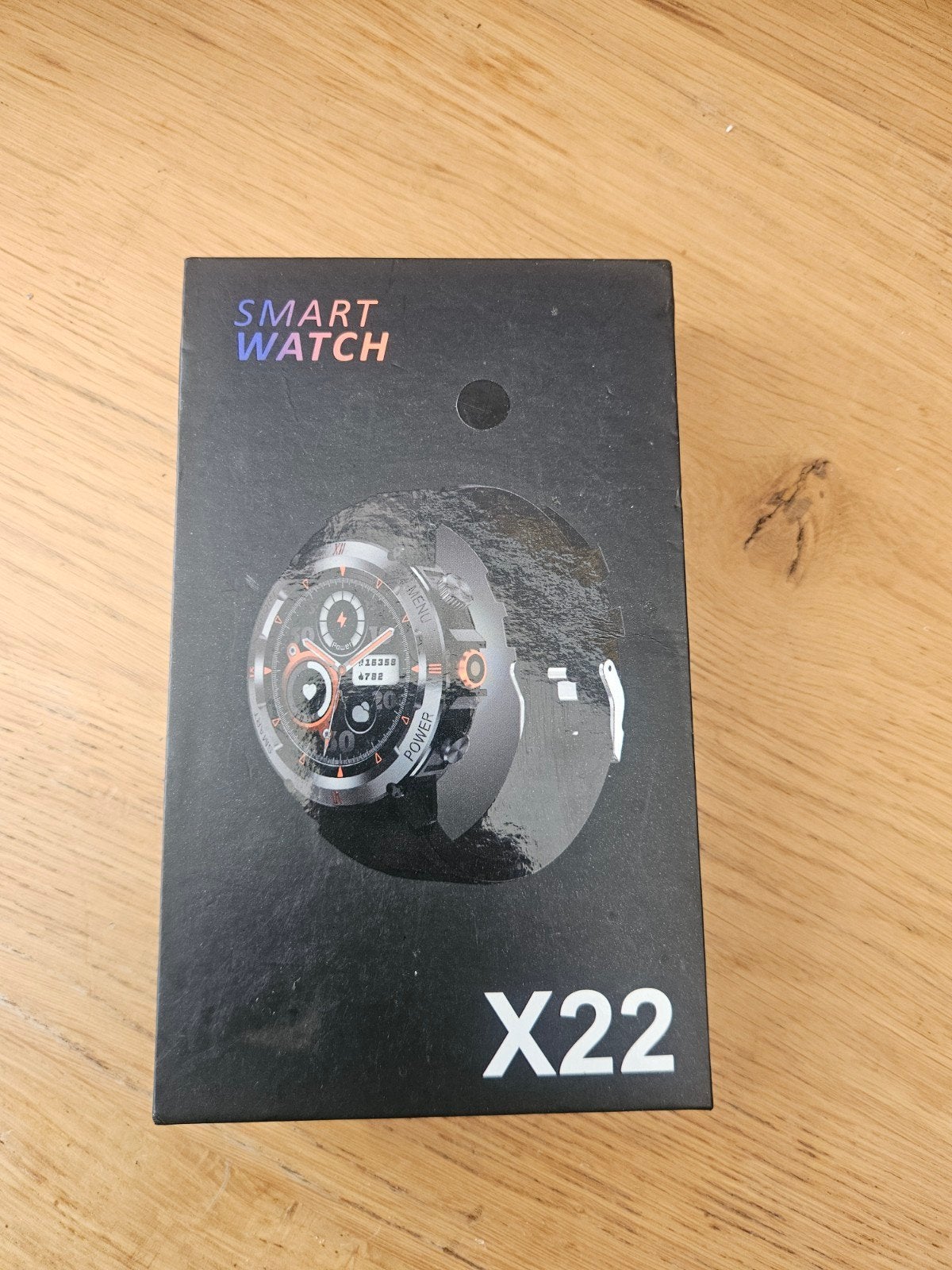 Smartwatch X22 met gouden band - Nieuw in doos, Ophalen of Verzenden, Nieuw, Android, X22