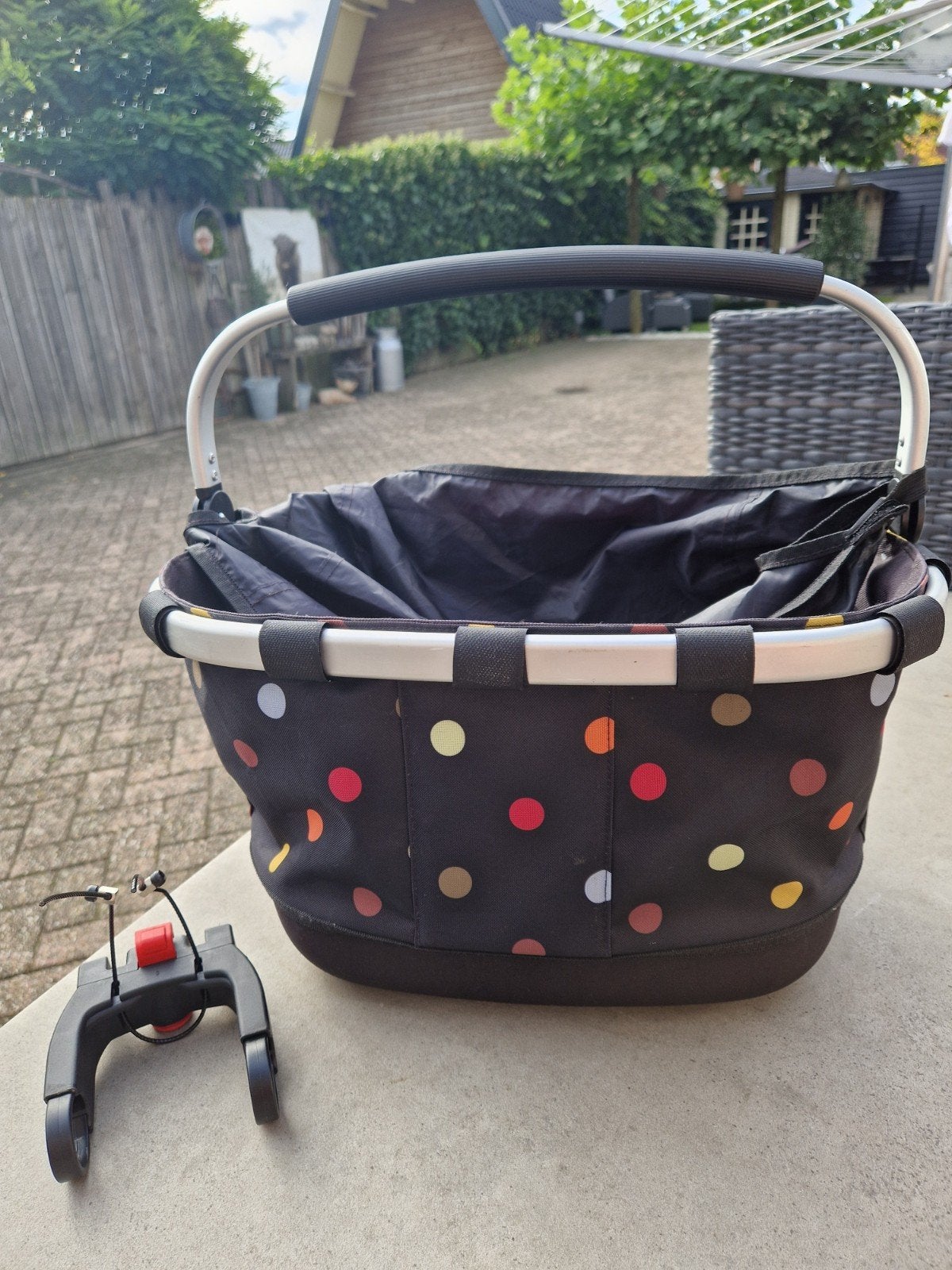 Reisenthel fietsmand met stuuradapter - Zo goed als nieuw, Ophalen of Verzenden