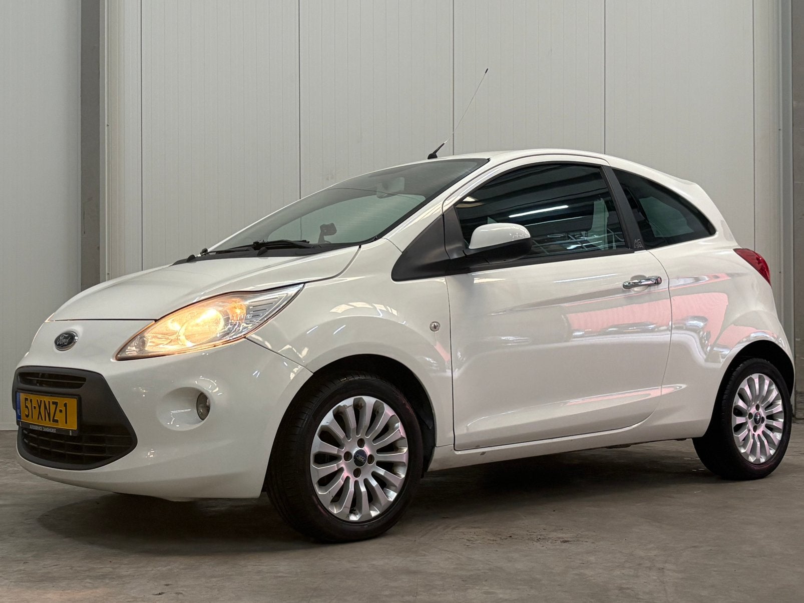 Ford Ka 1.2 /AIRCO/NAP/TitaniumX/BJ2012/APK-05-2027/STARTSTO, Auto's, Voorwielaandrijving, Stof, 1242 cc, 4 cilinders