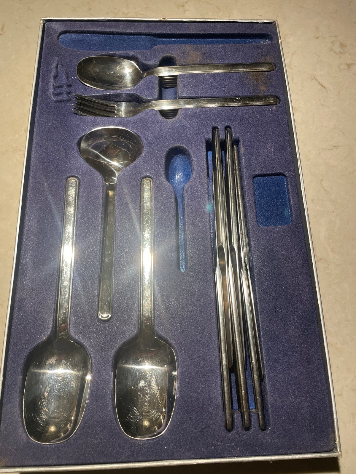 Vintage Select Bestekset – 7-delig / 6-persoons, Antiek en Kunst, Ophalen
