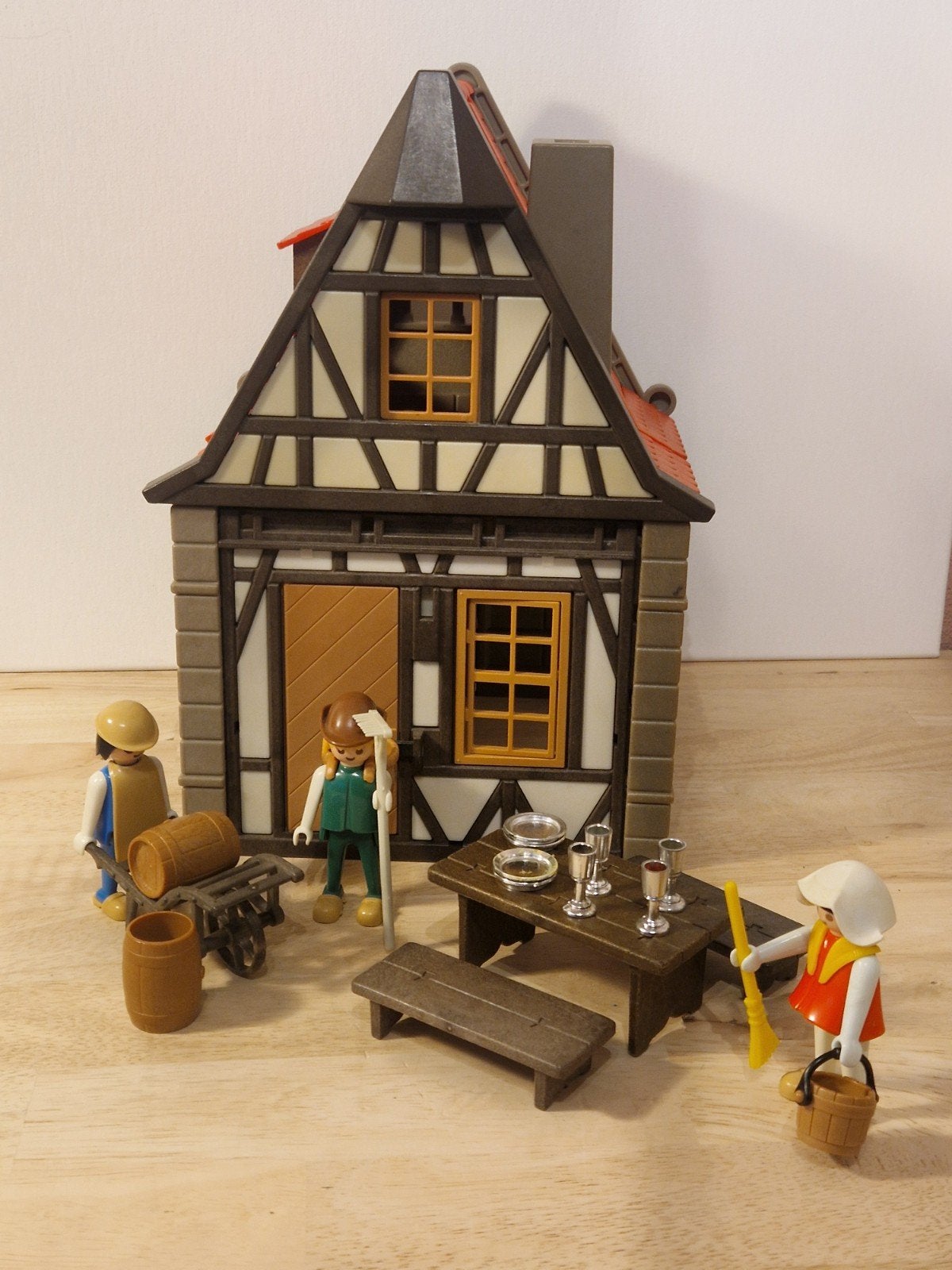 Playmobil Vakwerkhuis 3450 3447 3448, Kinderen en Baby's, Speelgoed | Playmobil, Ophalen of Verzenden