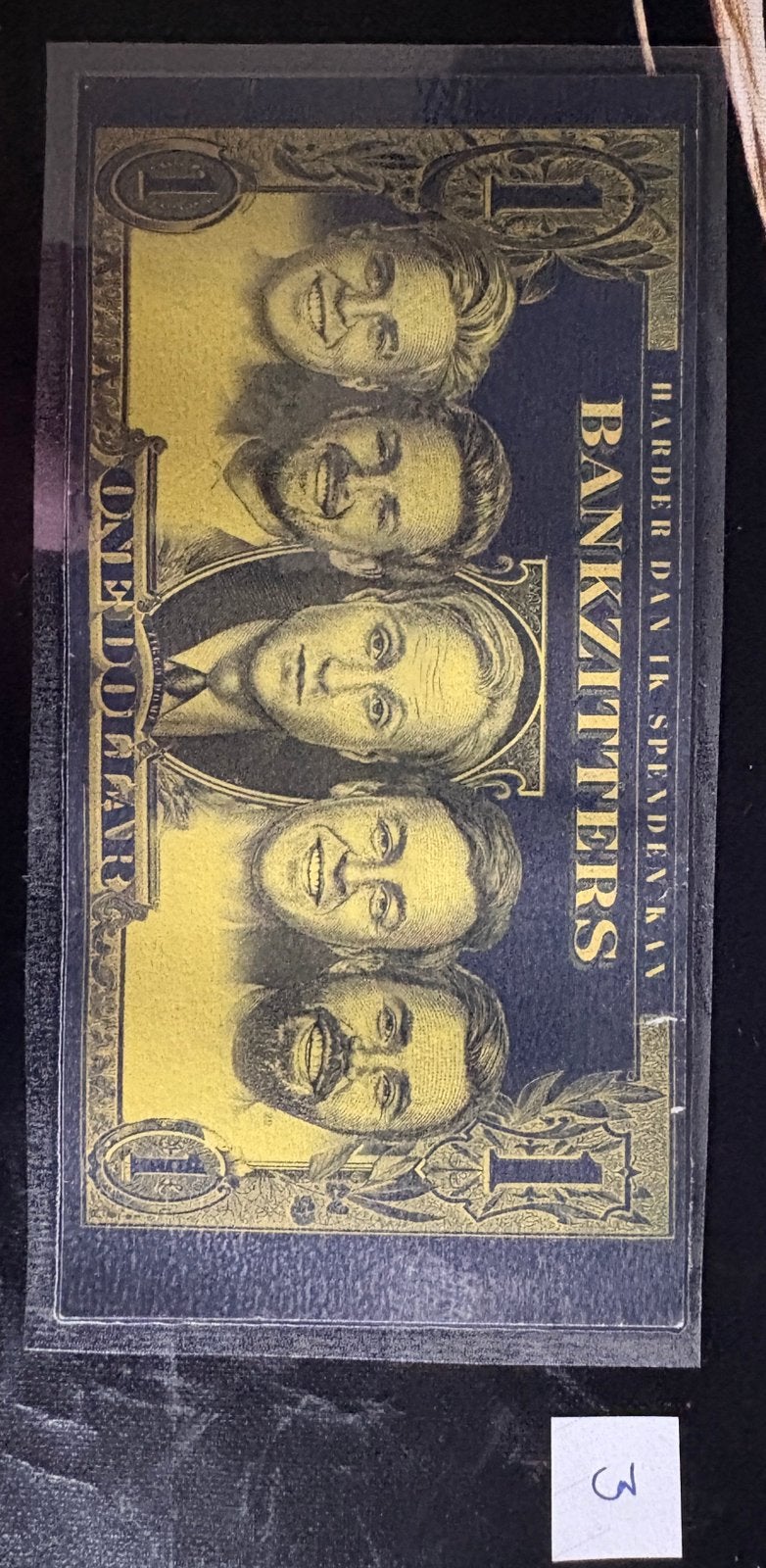Bankzitters One Dollar Biljet 2026, Postzegels en Munten, Bankbiljetten | Oceanië, Ophalen of Verzenden, Los biljet