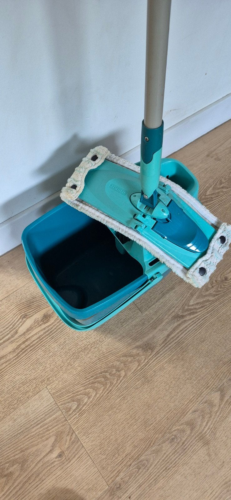 Leifheit Dweilsysteem met Emmer en Mop, Ophalen, Dweilemmer, -bak, of -wagen