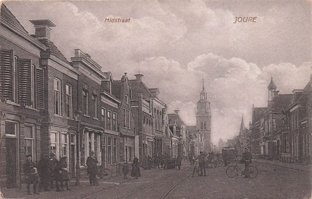 703-397-031 Midstraat Joure, Verzenden, Voor 1920, Friesland
