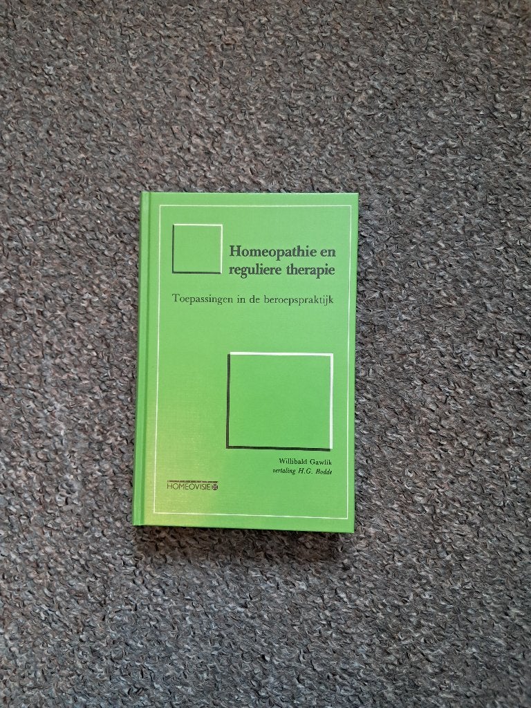 Homeopathie en reguliere therapie/Gawlik, Boeken, Ophalen of Verzenden, Gelezen, Willibald Gawlik