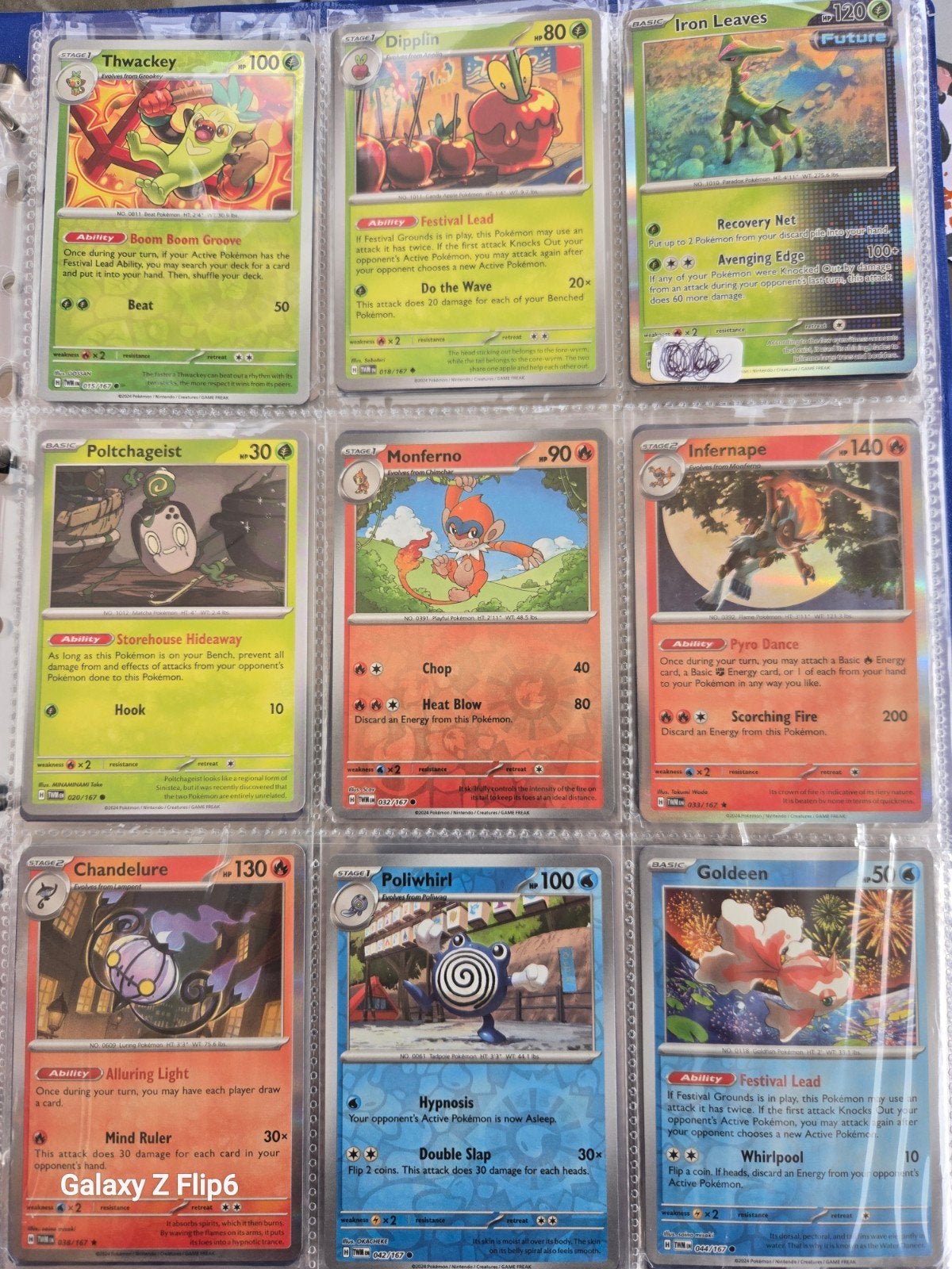 Pokémon #167 Twilight Masquerade, Ophalen of Verzenden, Zo goed als nieuw, Meerdere kaarten, Foil