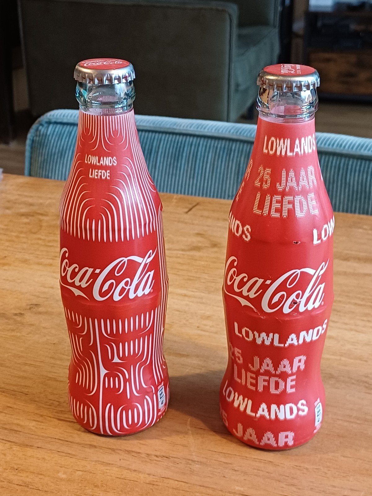2x Coca-Cola flesjes Lowlands 25 Jaar (2017), Verzamelen, Ophalen of Verzenden, Nieuw