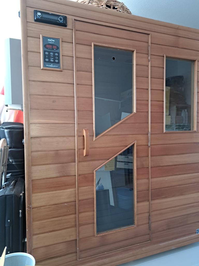 Infrarood sauna, Sport en Fitness, Sauna, Ophalen of Verzenden, Zo goed als nieuw, Complete sauna