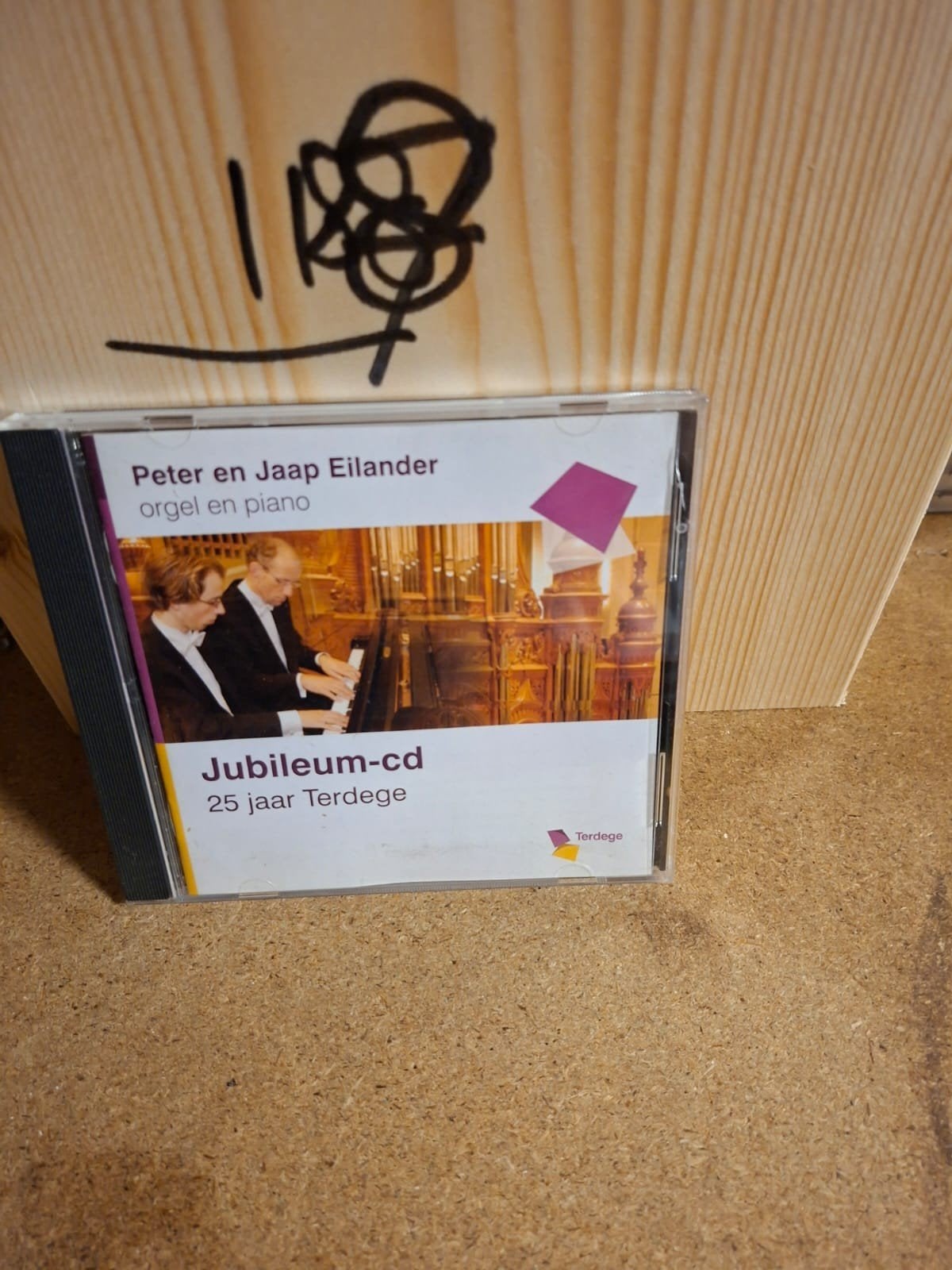 Jubileum-cd Peter en Jaap Eilander - Orgel en Piano, Ophalen of Verzenden