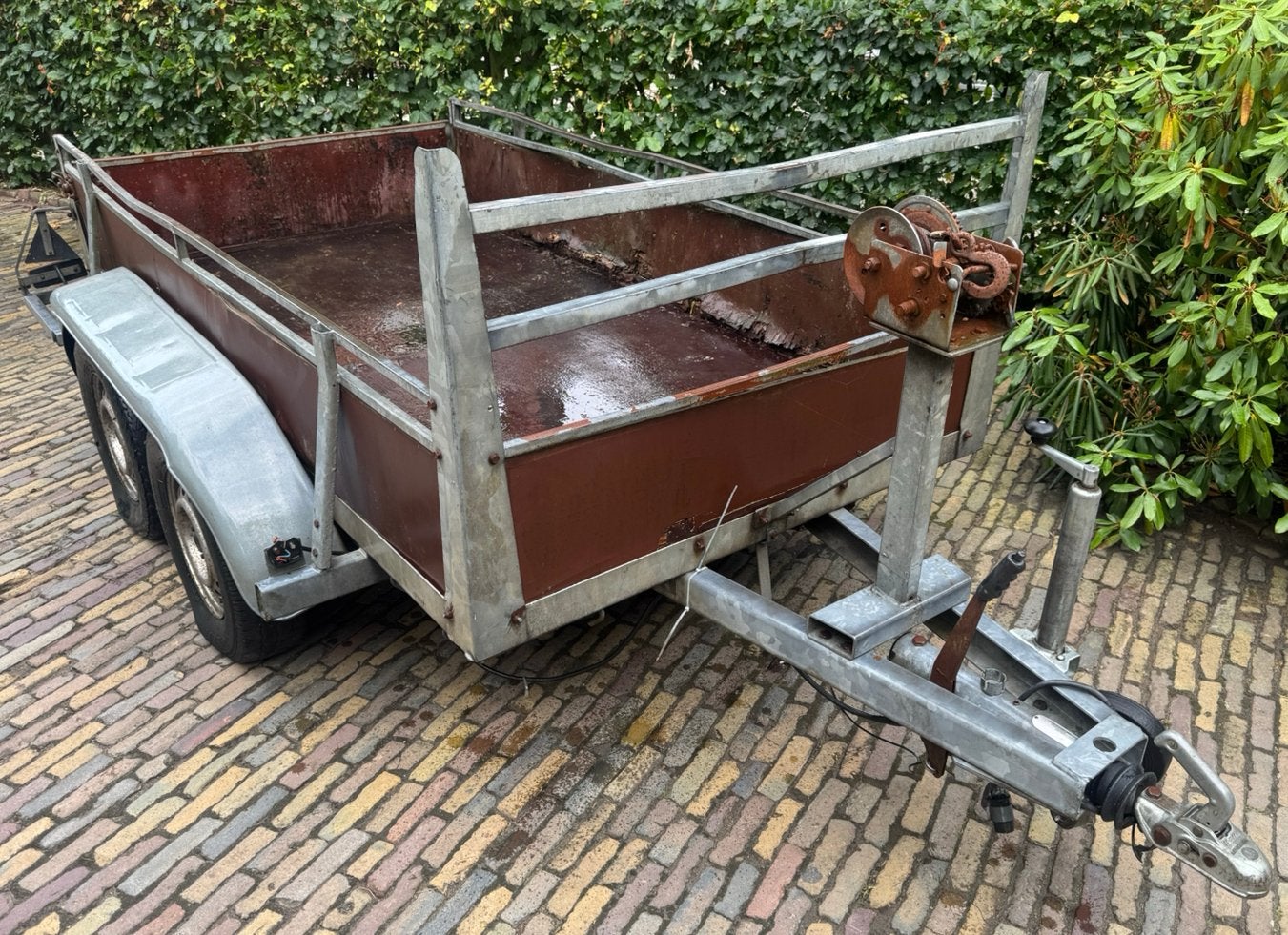 Tandemasser met kenteken | opknapper | Henra | 2000kg, Ophalen, Gebruikt