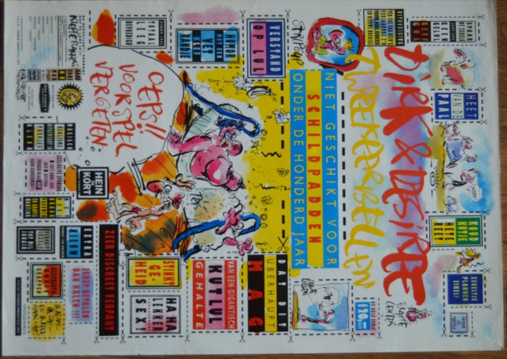 Eric Schreurs, Diverse erotisch getinte posters, Verzamelen, Ophalen of Verzenden, A1 t/m A3, Film en Tv