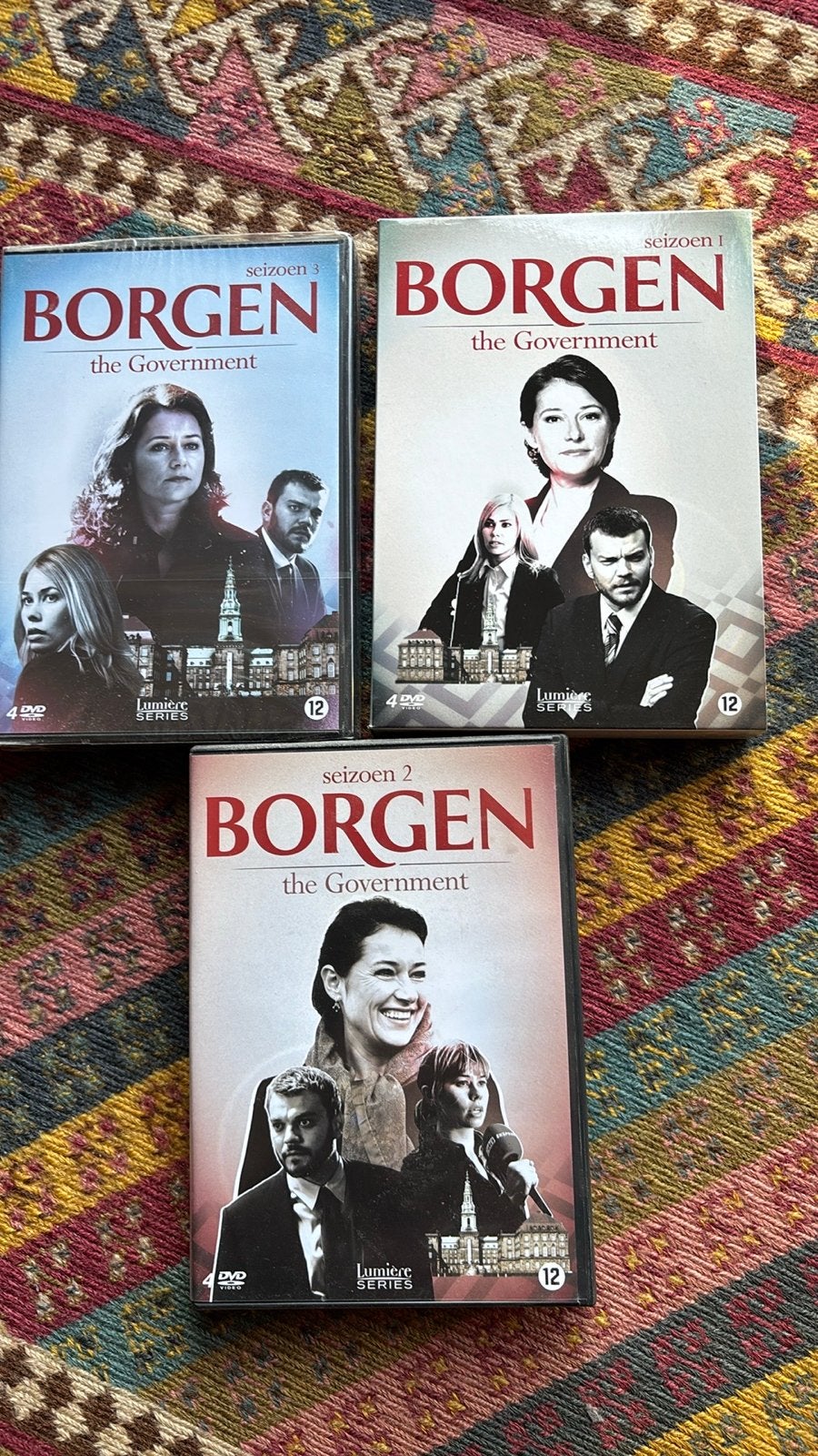 Borgen - The Government Seizoenen 1, 2 & 3 (DVD), Seizoen 1, Drama, Ophalen of Verzenden, Zo goed als nieuw