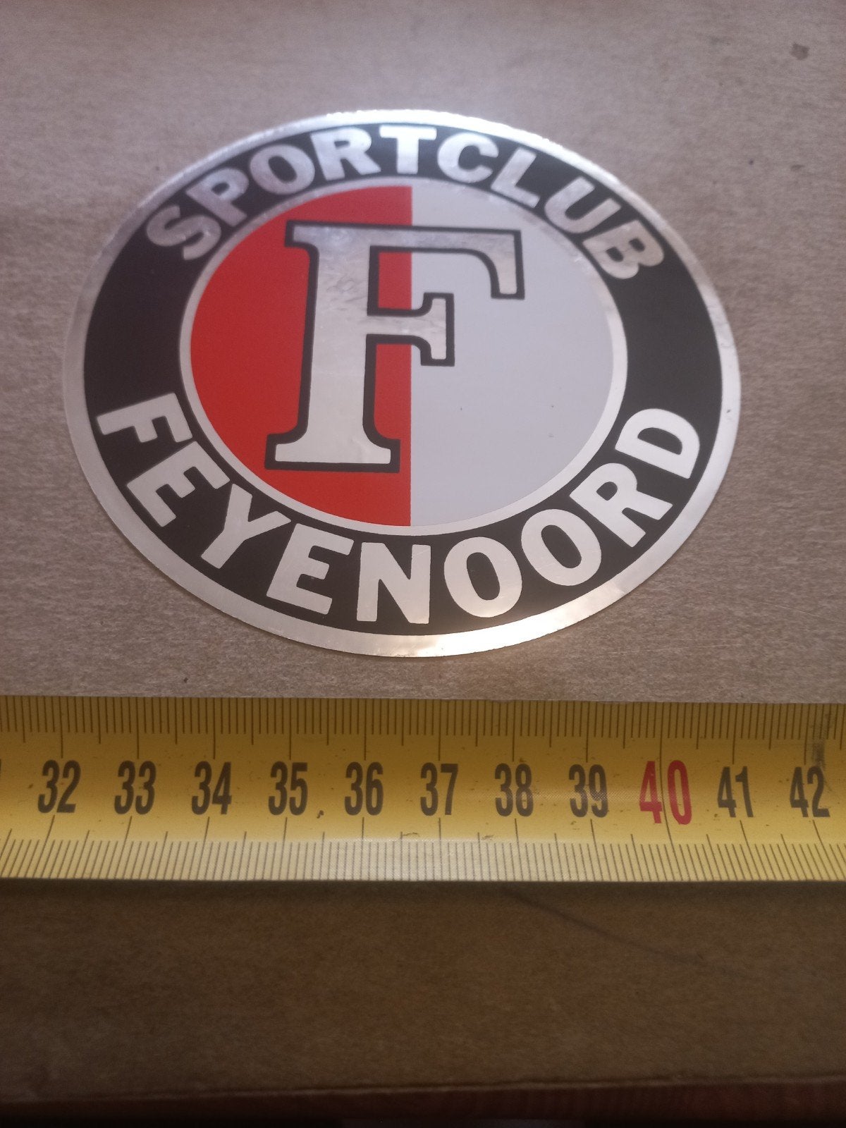 Feyenoord Sportclub Sticker -, Ophalen of Verzenden, Nieuw