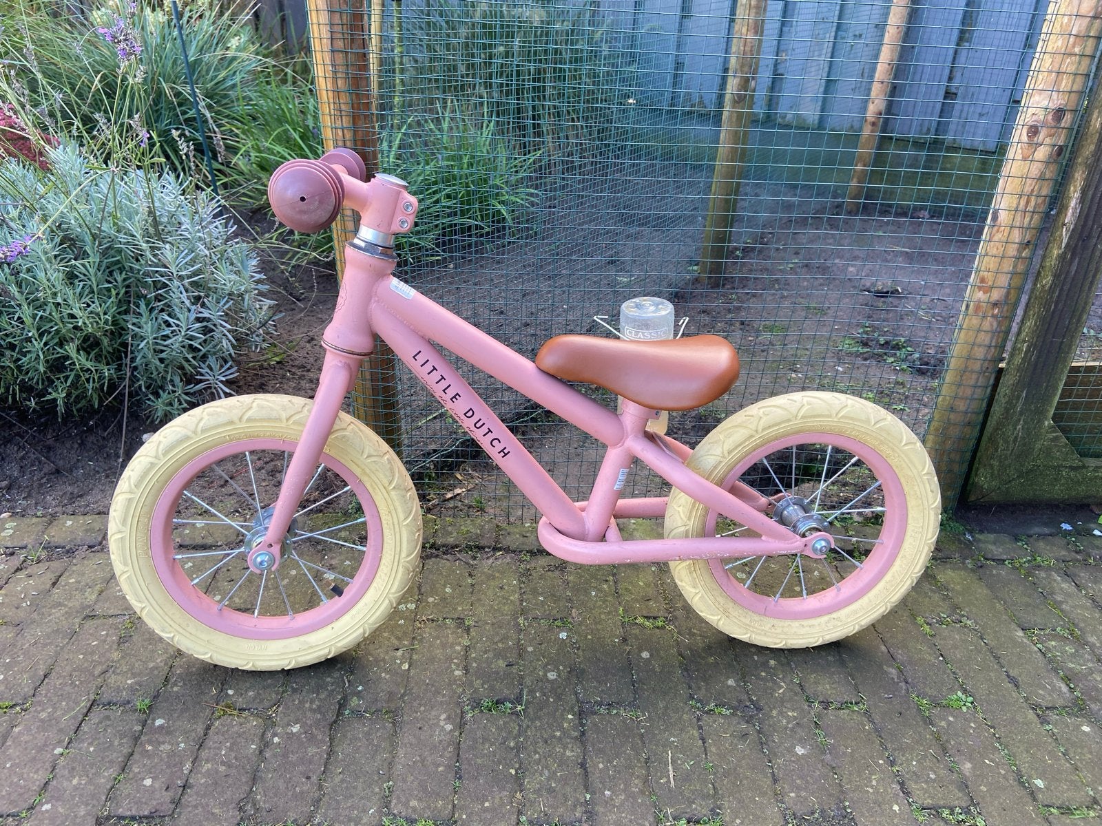 Little Dutch loopfiets - Roze, Ophalen, Zo goed als nieuw, Minder dan 16 inch