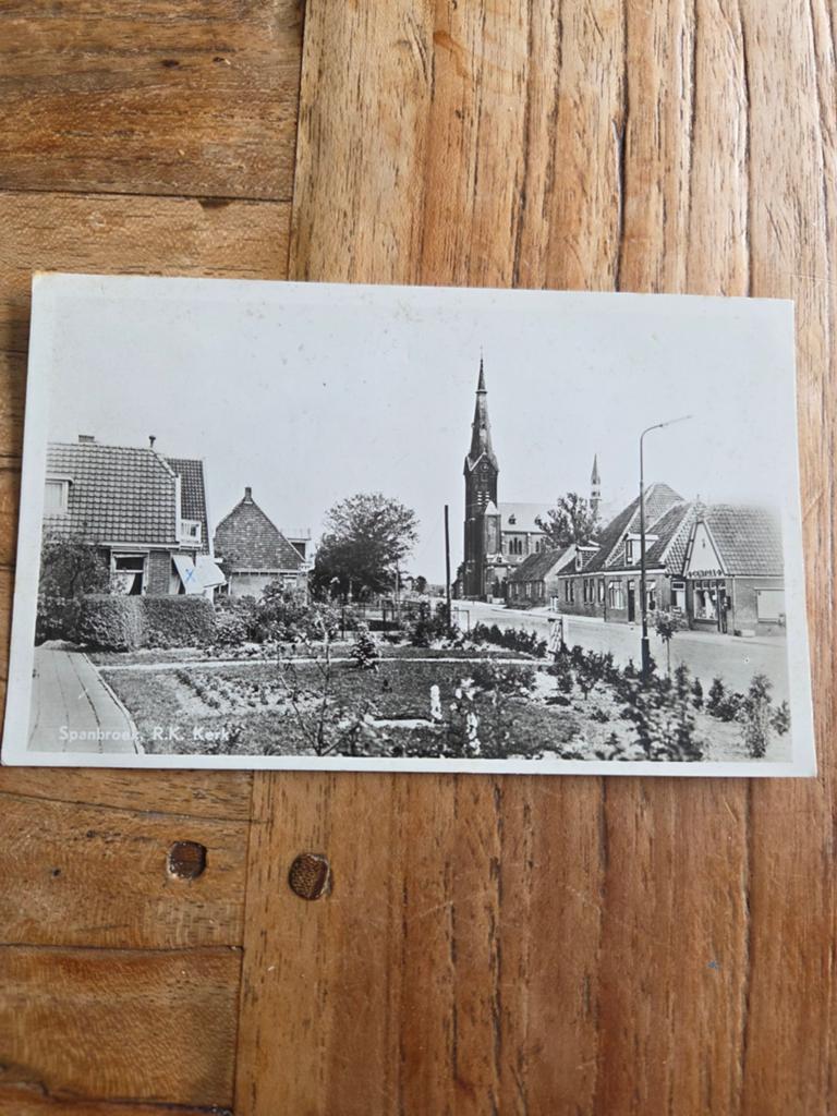 15 kaarten Spanbroek, Verzamelen, Ophalen of Verzenden, 1960 tot 1980, Noord-Holland