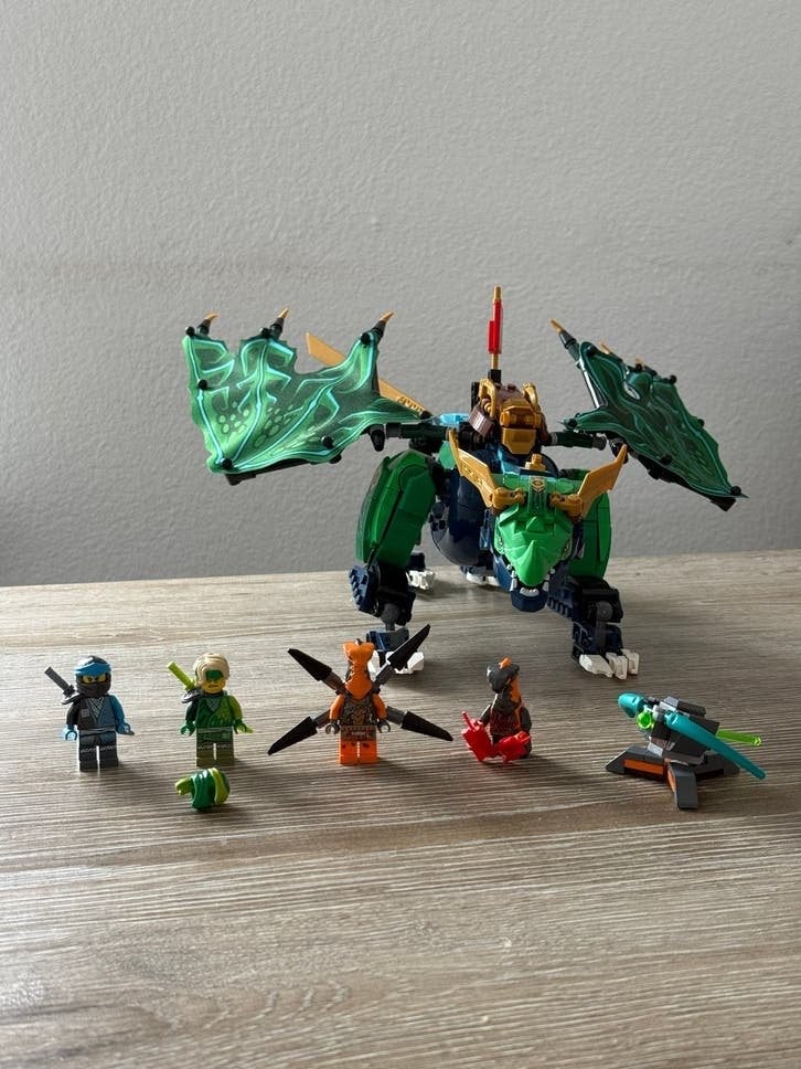 LEGO Ninjago Groene Draak 717661, Ophalen of Verzenden, Zo goed als nieuw, Overige merken