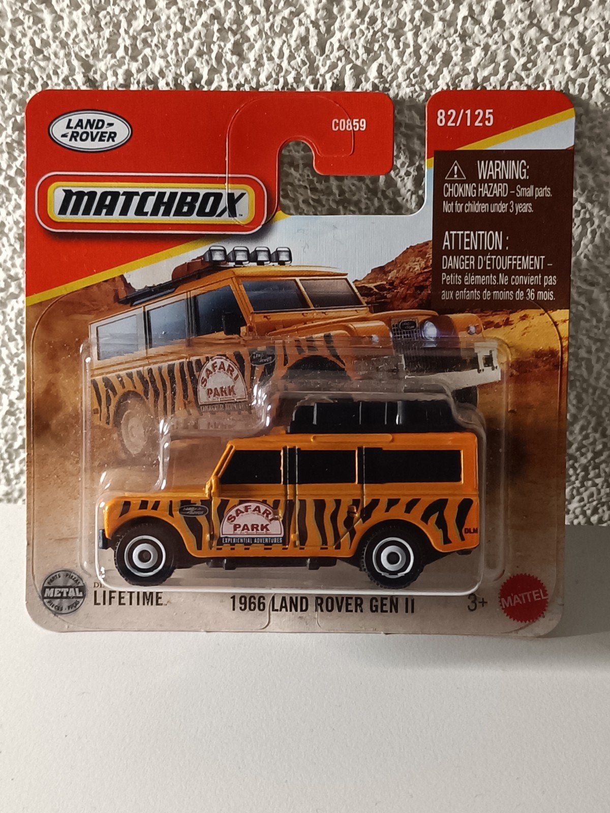 Matchbox 1966 Land Rover Gen II Safari Park, Hobby en Vrije tijd, Modelauto's | Overige schalen, Ophalen of Verzenden