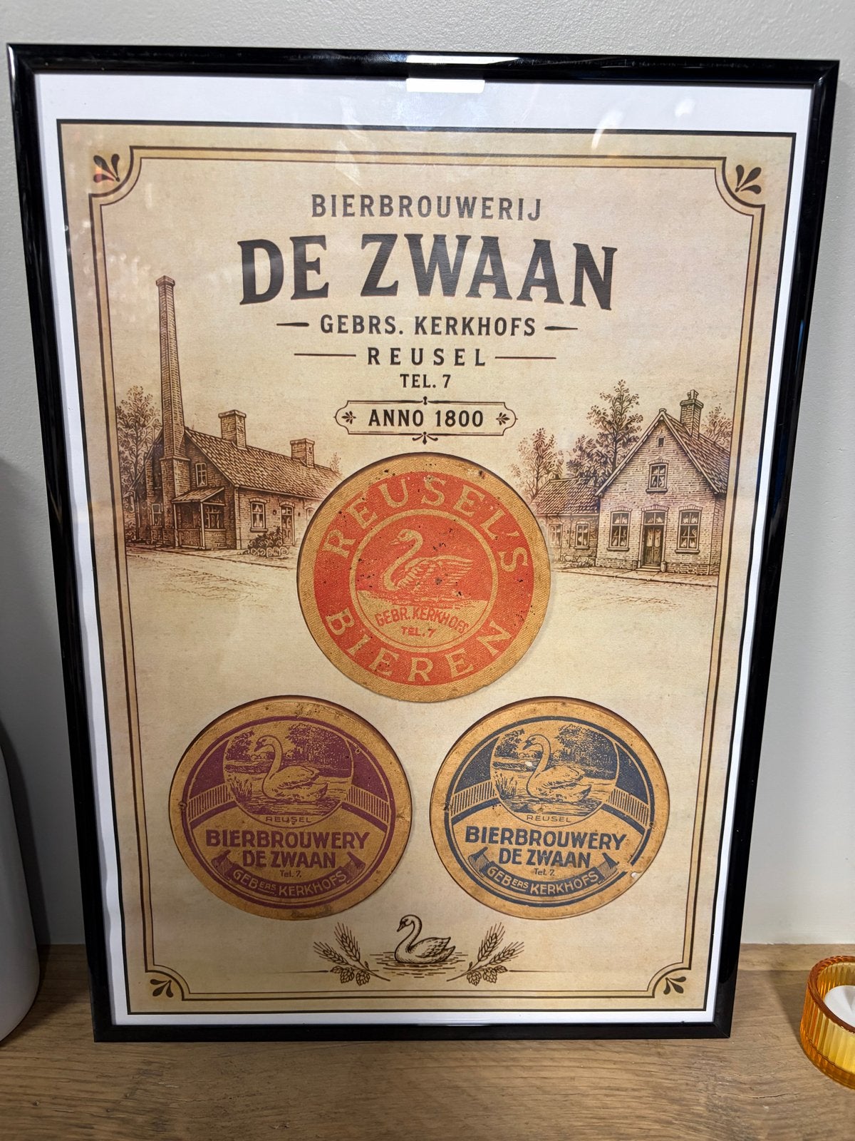 Gezocht: Artikelen Bierbrouwerij De Zwaan Reusel, Ophalen of Verzenden, Gebruikt, Overige typen, Overige merken