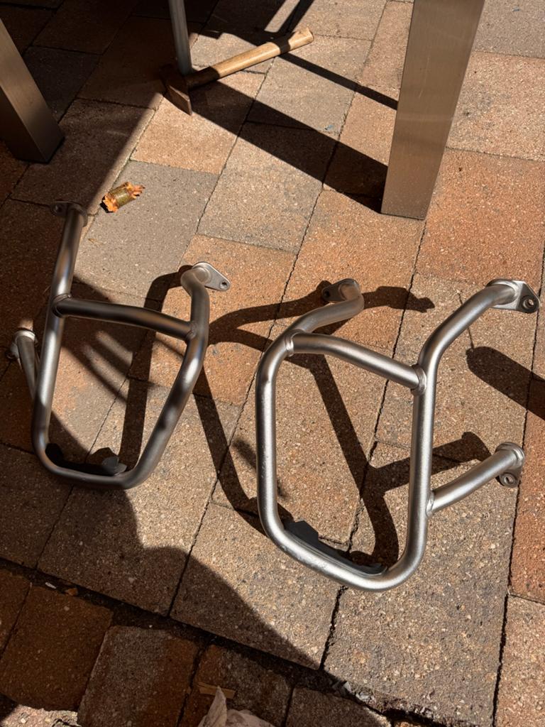 Bmw 1250 gs valbeugels origineel grijs, Ophalen of Verzenden, Gebruikt