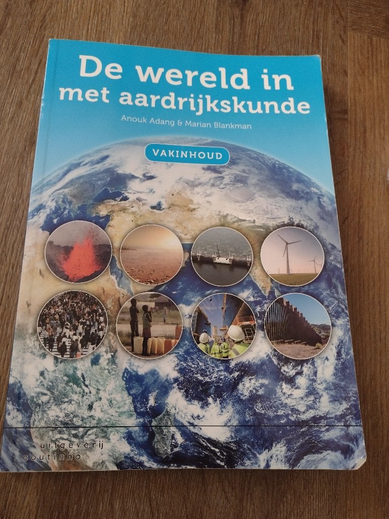 De wereld in met aardrijkskunde vakinhoud 9789046907146, Boeken, Ophalen of Verzenden, Alpha, Zo goed als nieuw, HBO
