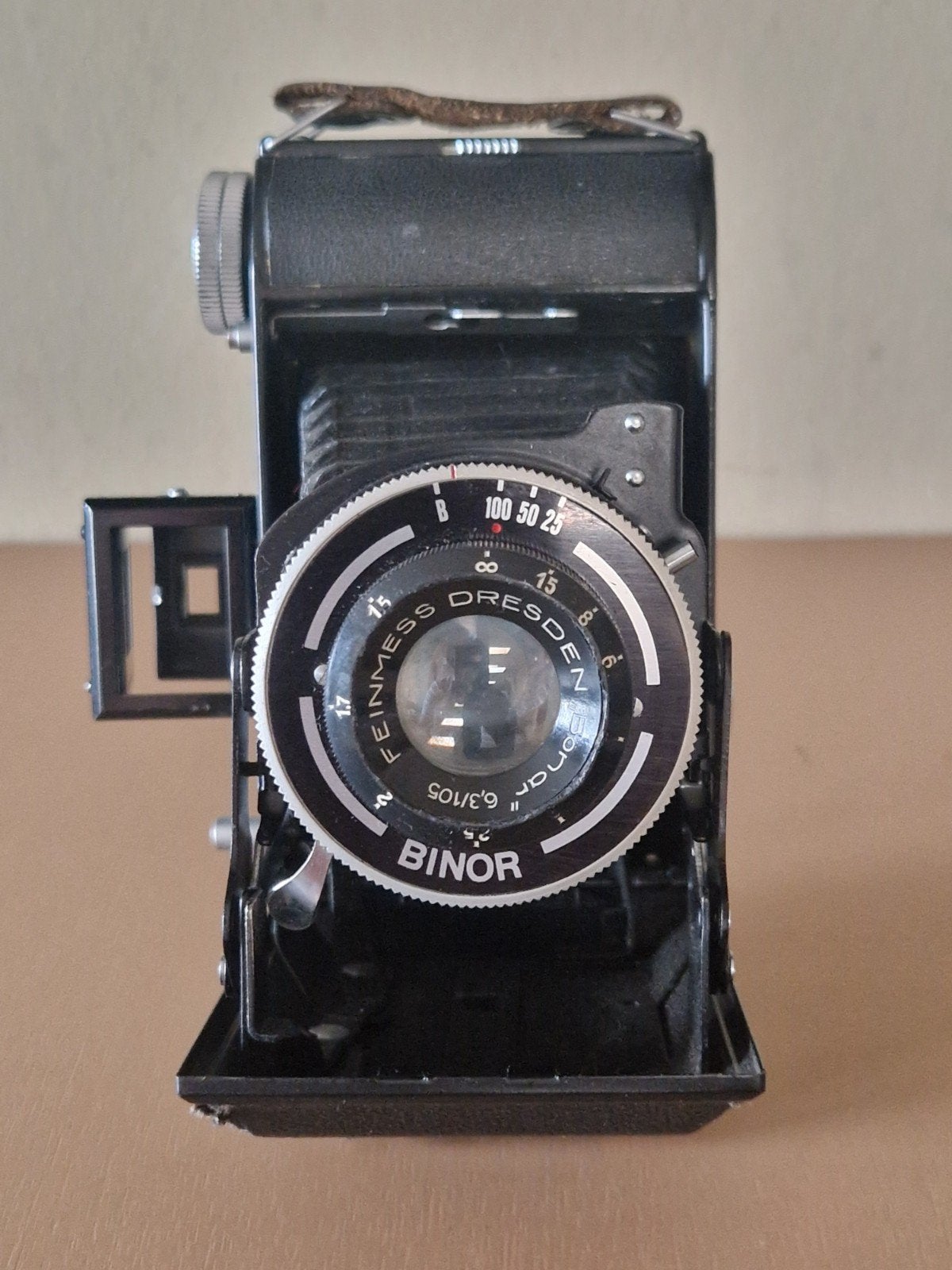 Belfoca I opvouwbare camera met Binor lens, Ophalen of Verzenden