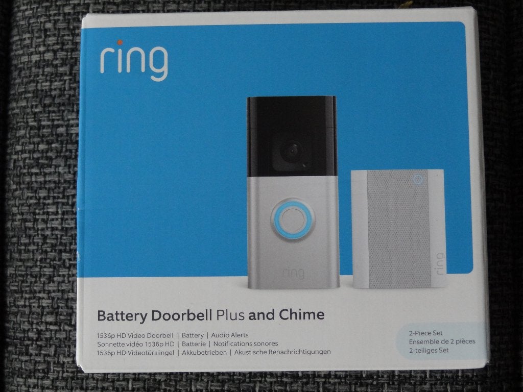 NIEUW! Ring Video Doorbell Plus + Chime (2nd Gen) Deurbel, Huis en Inrichting, Deurbellen, Ophalen of Verzenden, Bewegingsdetectiesensor