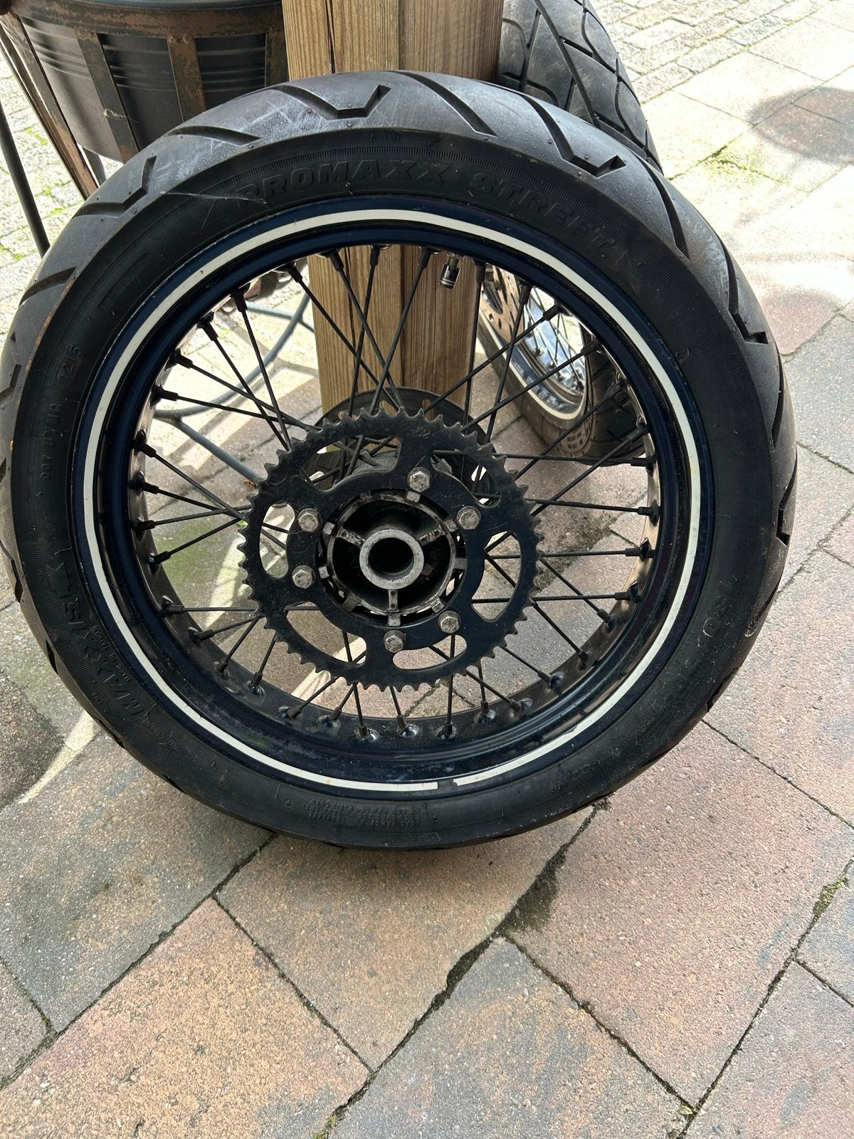 Set derbi velgen met banden en remschijven, Ophalen, Gebruikt, Overige typen