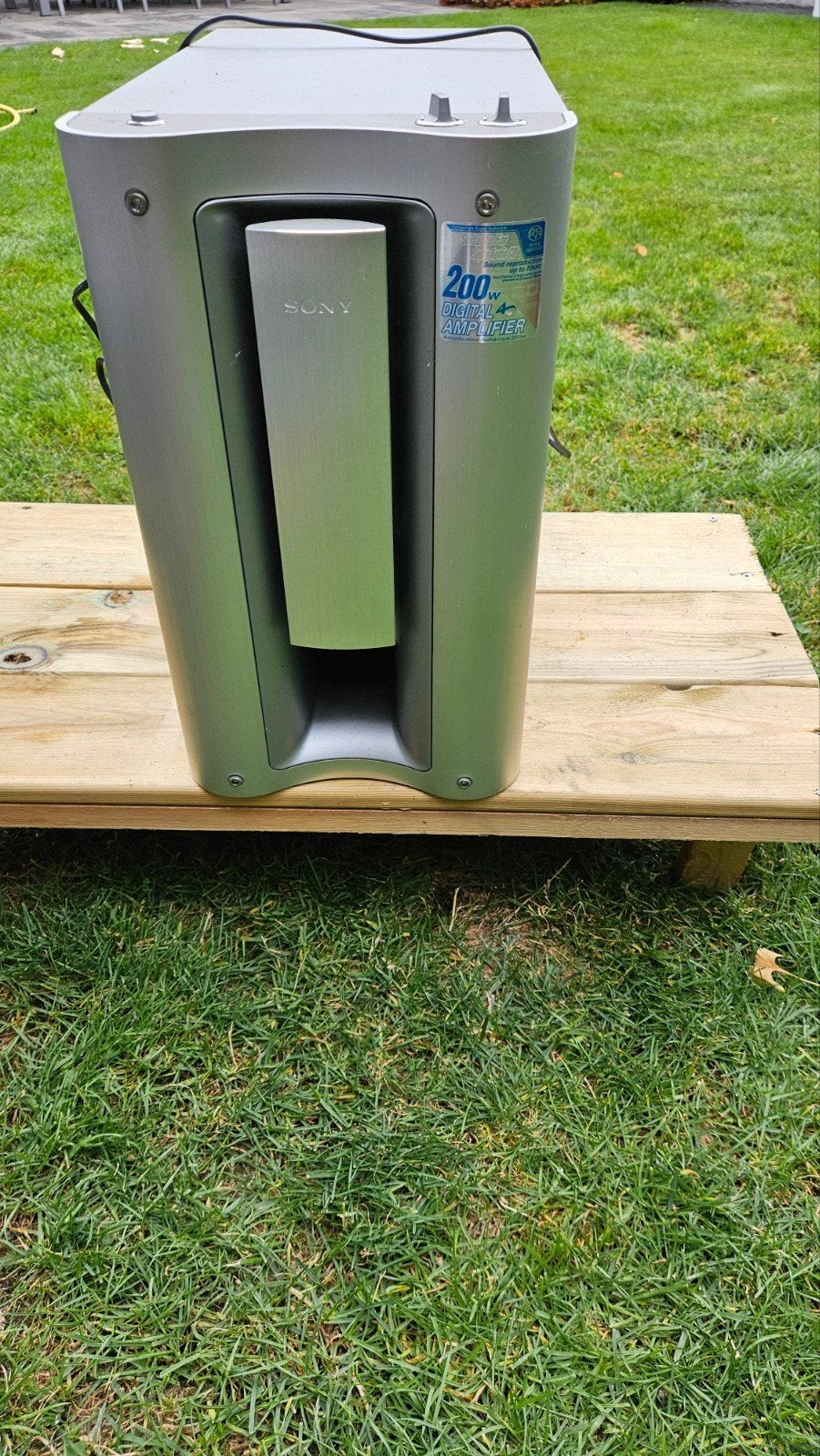 Sony 200W digitale versterker, subwoofer, Witgoed en Apparatuur, Luchtbehandelingsapparatuur, Ophalen, Gebruikt, Overige