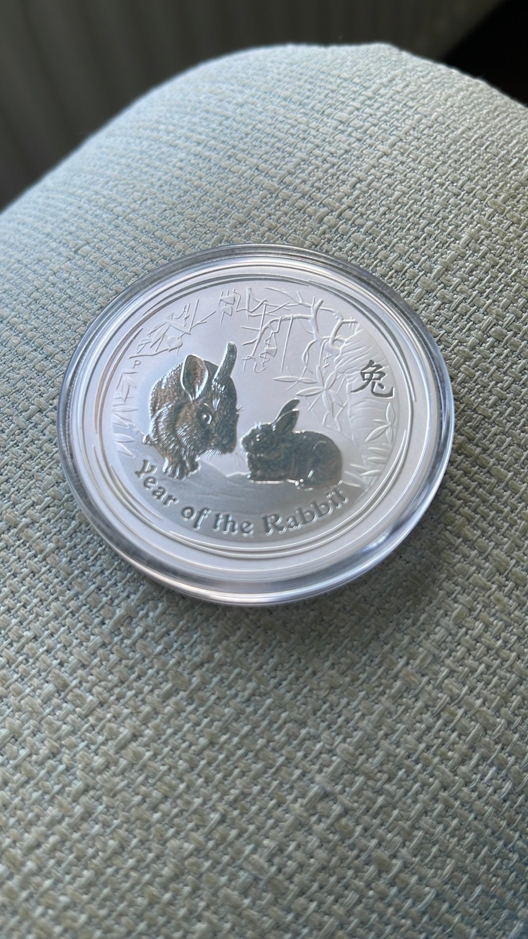 Lunar 2 -Year of the Rabbit / 2011-  2 OZ, Ophalen of Verzenden, Zilver