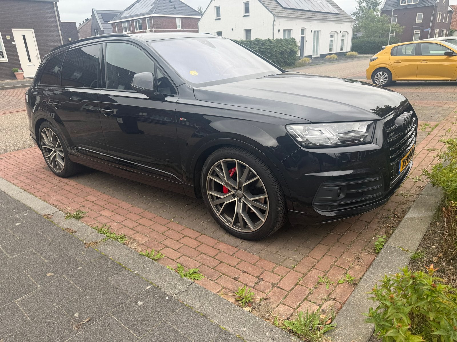 Audi Q7 3.0 TDI 200KW Quattro Tiptronic 2015 Zwart 7 zits, Auto's, Automaat, 241 €/maand, Zwart, 272 pk