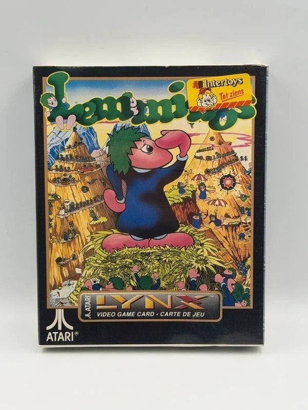 Lemmings Atari Lynx Factory Sealed New PAL, Spelcomputers en Games, Games | Atari, Muziek, Atari, 1 speler, Nieuw