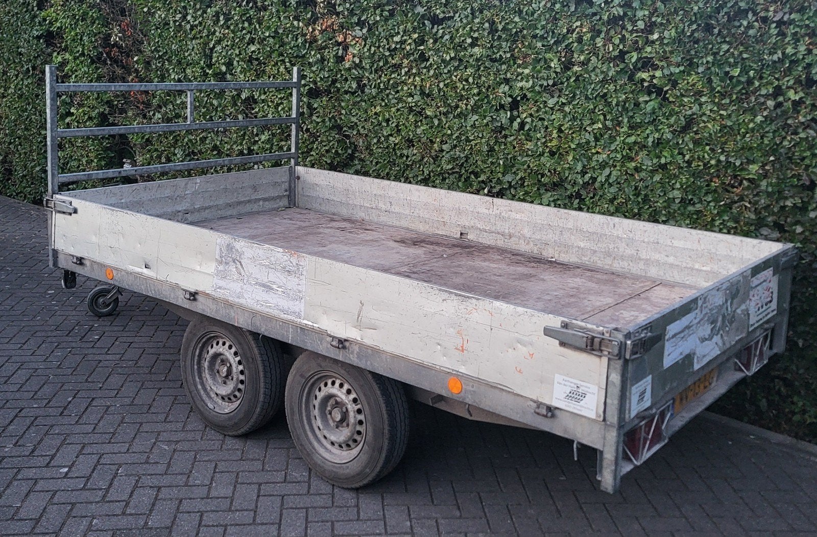 Hapert AL tandemasser aanhangwagen – 2.700 kg, Ophalen, Gebruikt