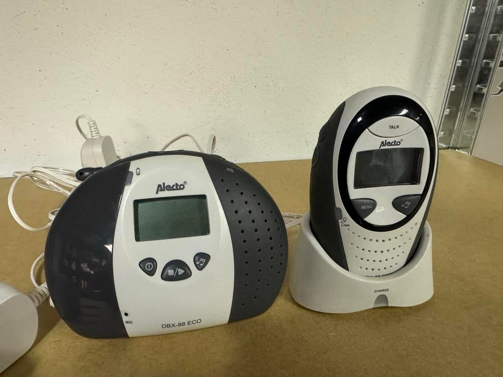 Alecto DBX-88 ECO Babyfoon met Terugspreekfunctie, Kinderen en Baby's, Babyfoons, Ophalen of Verzenden, Gebruikt, 100 tot 250 meter