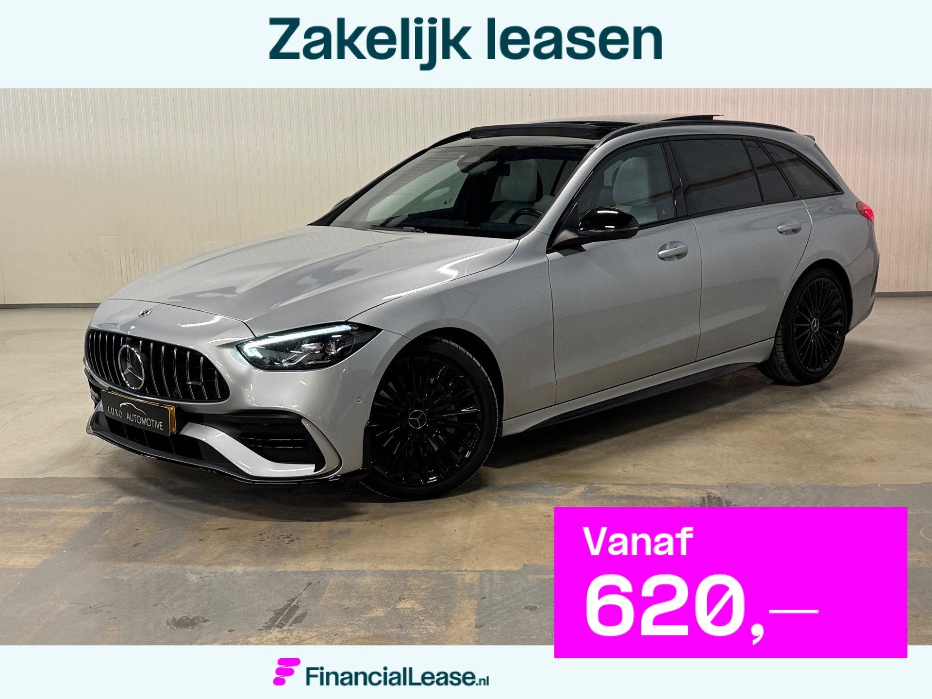 Mercedes-Benz C-klasse Estate 200 Launch Edition AMG Line |, Automaat, Dealer onderhouden, Euro 6, 4 cilinders