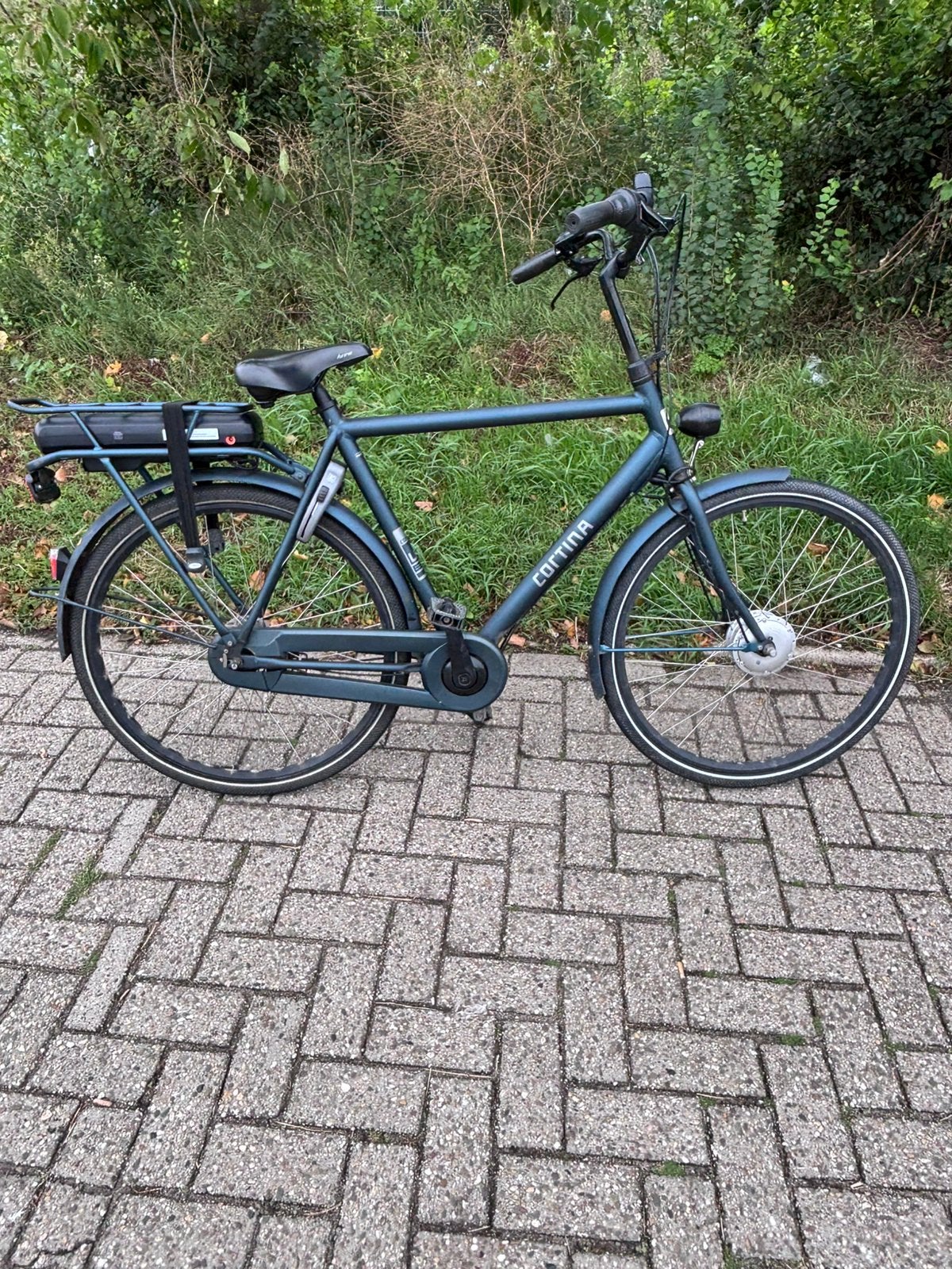 Mooie Cortina U1 elektrische herenfiets - ZGAN accu!, 59 cm of meer, Ophalen, Zo goed als nieuw, Overige merken