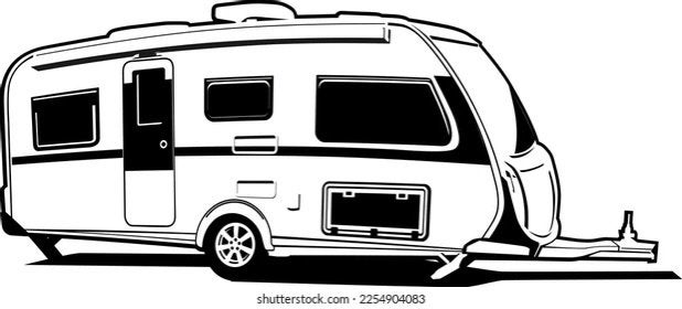 Caravanstalling buiten in Goor