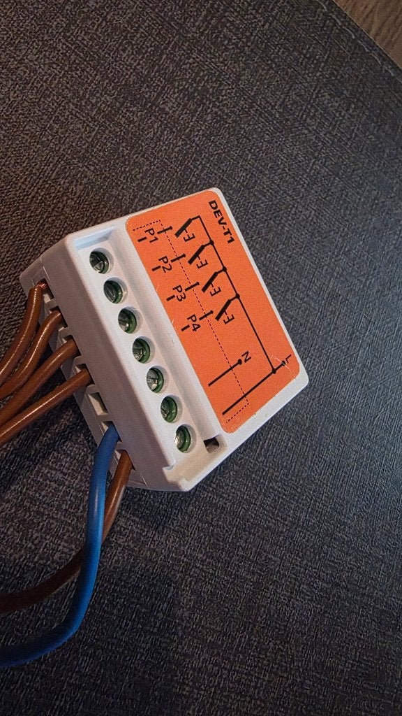 V2 DEV-T1 inbouw radiozender 433,92 MHz - 10K022, Ophalen of Verzenden, Zo goed als nieuw