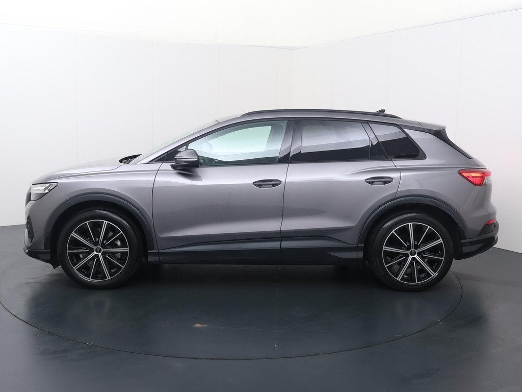 Audi Q4 e-tron 45 Advanced edition 82 kWh | 286 PK | SoH 100, Auto's, Audi, Gebruikt, Zwart, 82 kWh, 286 pk