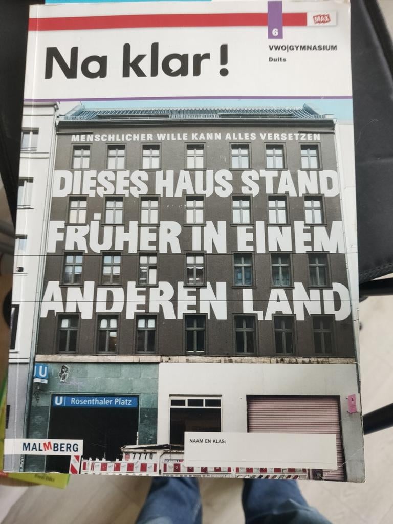 Na klar! 6 VWO/Gymnasium Duits Malmberg, Gelezen, VWO, Paul van der Bie, Danique Simons-Trommelen, Rilana Weijers, Duits