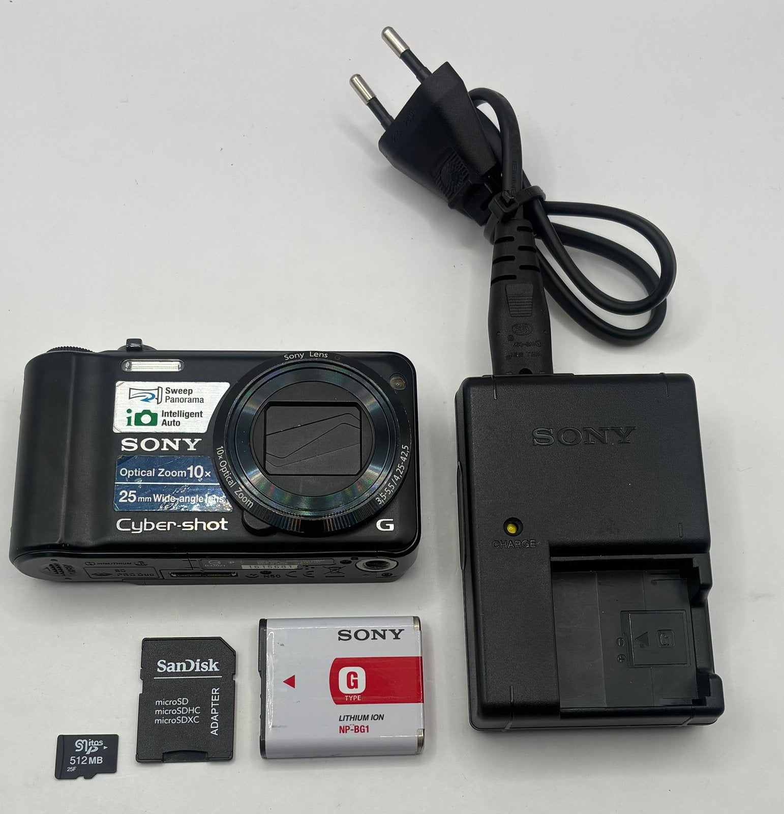 Sony Cyber-shot DSC-H55 - compact camera, Ophalen of Verzenden, Zo goed als nieuw